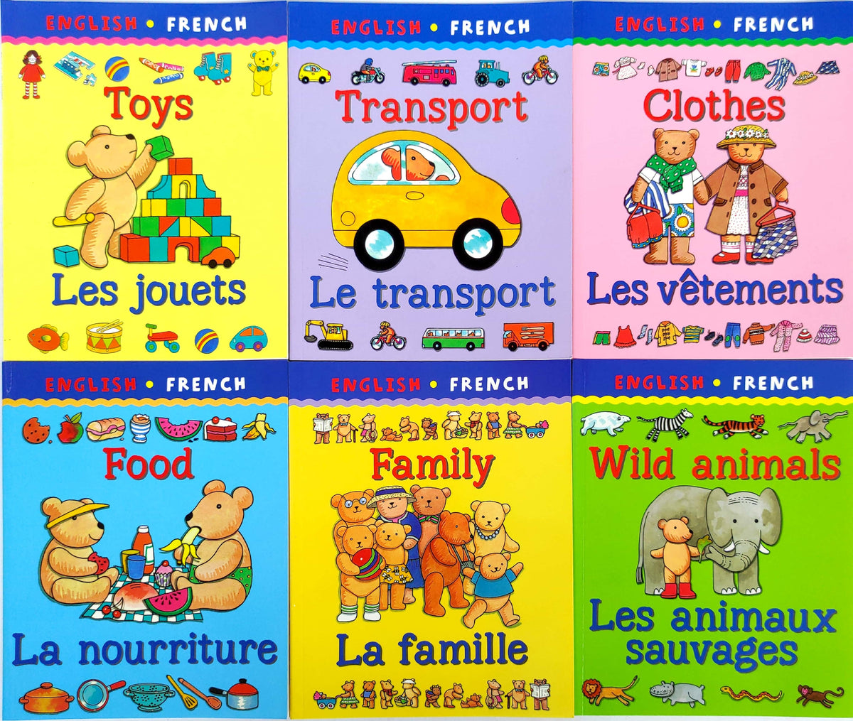 My first Bilingual set Age 3+ (6 Books)