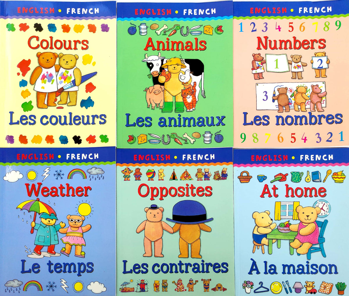 My first Bilingual set 2 Age 3+ (6 Books)