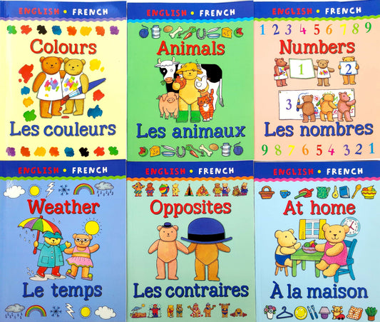 My first Bilingual set 2 Age 3+ (6 Books)