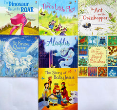 Usborne Fairy Tale & Festive Story Set, Age 3+ (7 Books)