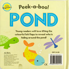 Peek a boo Pond (Felt Flap Book)