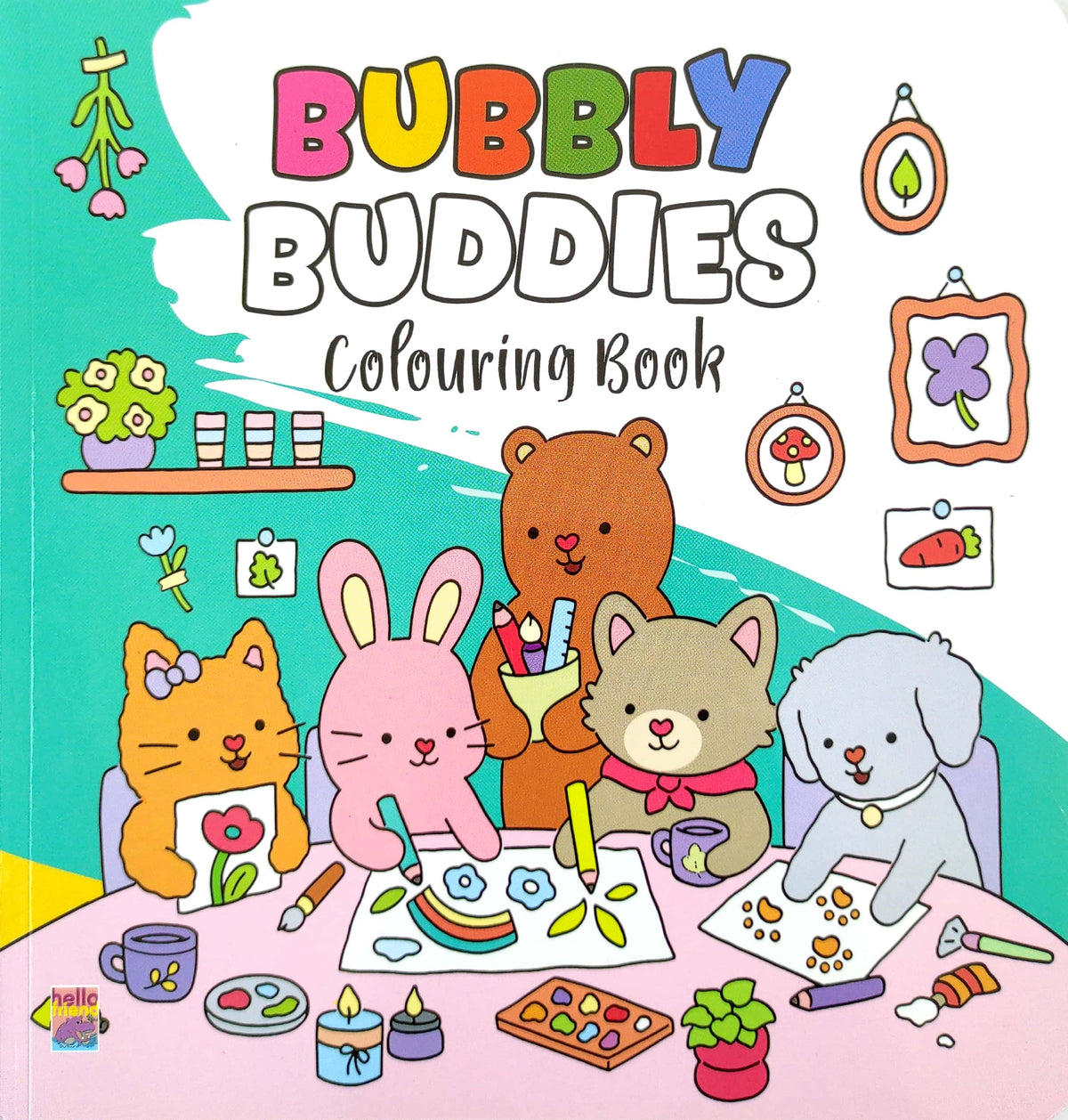 Bubbly Buddies Colouring Book