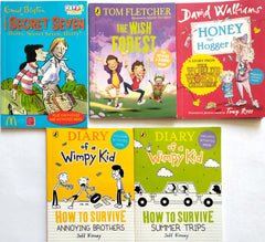 Chapter Books with Activities Set, Age 6+ (5 Books/Pocket Size Book)