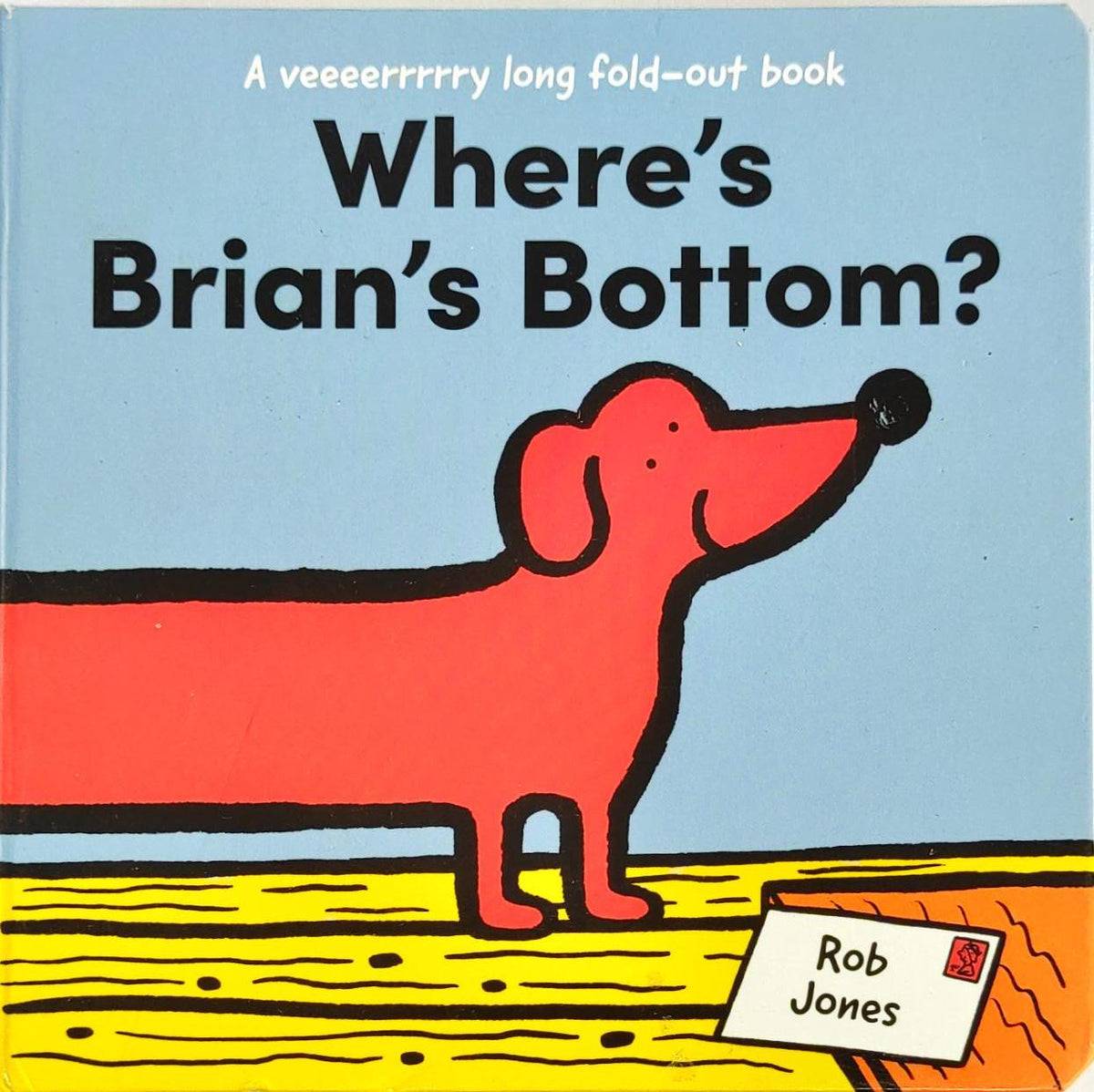 Where's Brian's Bottom? (Long Fold Out Book)