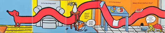 Where's Brian's Bottom? (Long Fold Out Book)