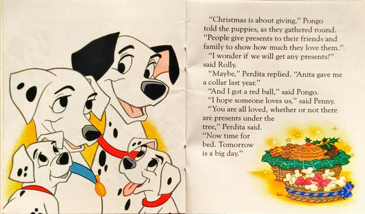 Disney 101 Dalmatians The Puppies First Christmas (Pocket Friendly Book)