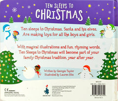 Ten Sleeps to Christmas (3D counting Book)