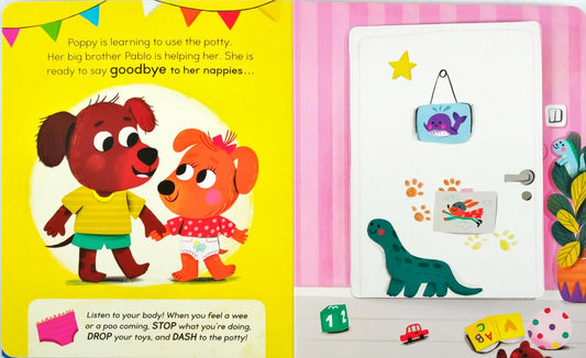 It's a Puppy Potty Party! (Flap Book)