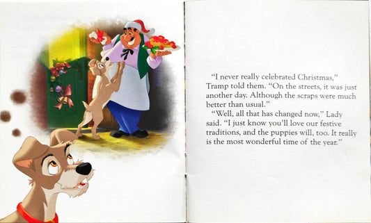 Disney Lady and the Tramp Christmas Traditions (Pocket Friendly Book)