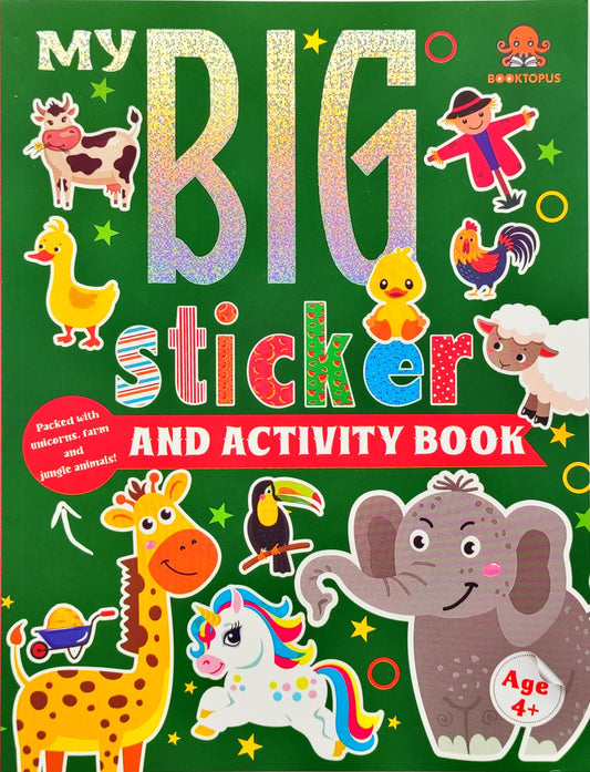 My Big Sticker and Activity Book (Green Book)
