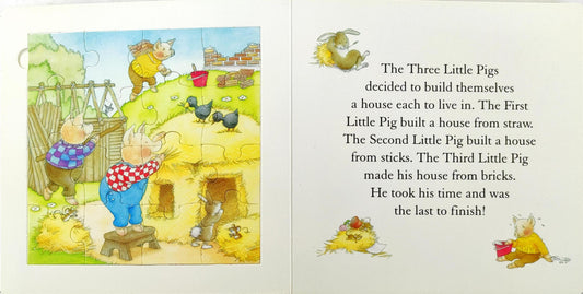 The Three Little pigs and the Big Bad Wolf (Jigsaw Book)