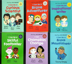 Little People, Big Dreams: I Can Set, Age 5+ (6 Books/Pocket SIze Book)