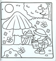 Furry Friends Colouring Book
