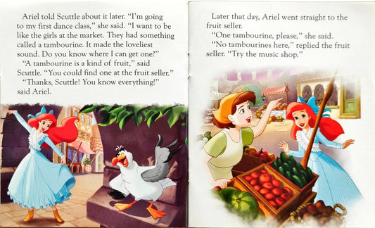 Disney Princess The Tambourine Dance (Pocket Friendly Book)