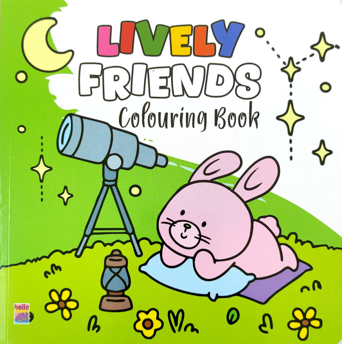 Lively Friends Colouring Book