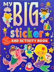 My Big Sticker and Activity Book (Blue Book)