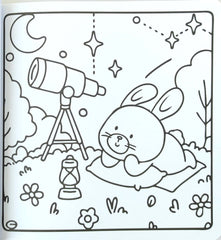 Lively Friends Colouring Book