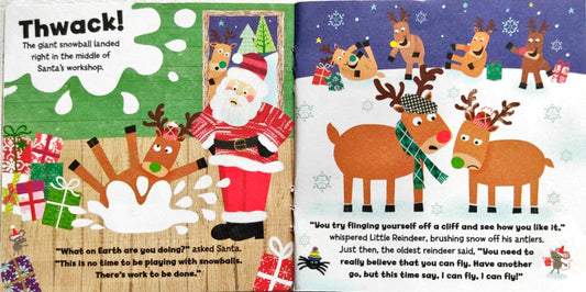 Little Reindeer Saves Christmas (Pocket Friendly Book)