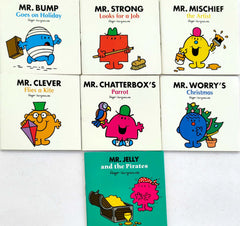 Mr. Men Mini Story Set (Roger Hargreaves), Age 3+ (7 Books/Pocket Size Book)