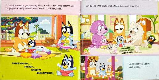 Bluey Baby Race (Pocket Friendly Book)
