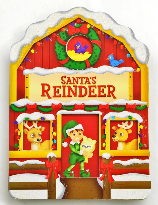 Santa's Reindeer (Cut Book)