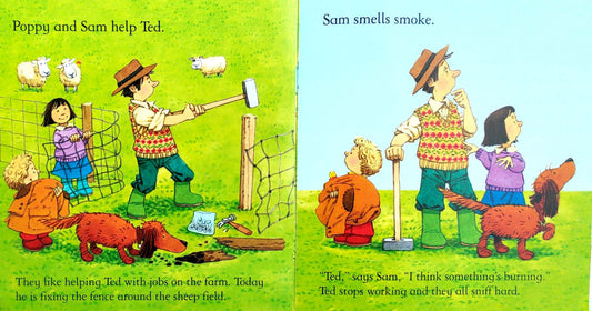 Usborne Farmyard Tales Set, Age 3+ (7 Books/Pocket SIze Book)
