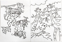 Jungle Colouring Book (Pocket Friendly Book)