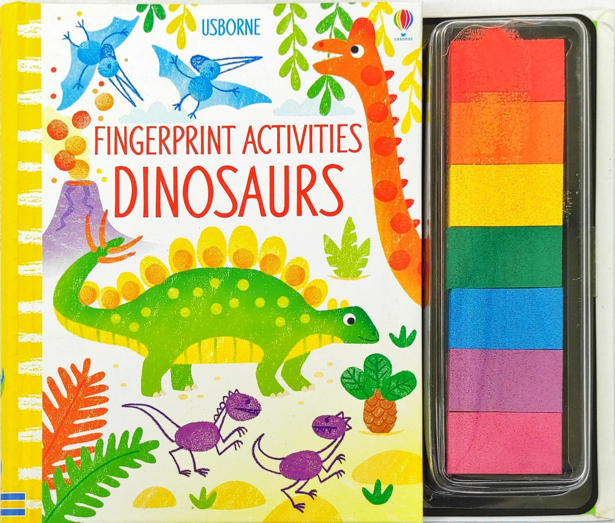 Usborne Fingerprint Activities Dinosaurs