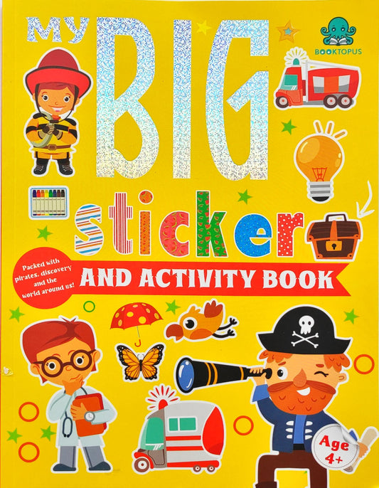 My Big Sticker and Activity Book (Yellow Book)