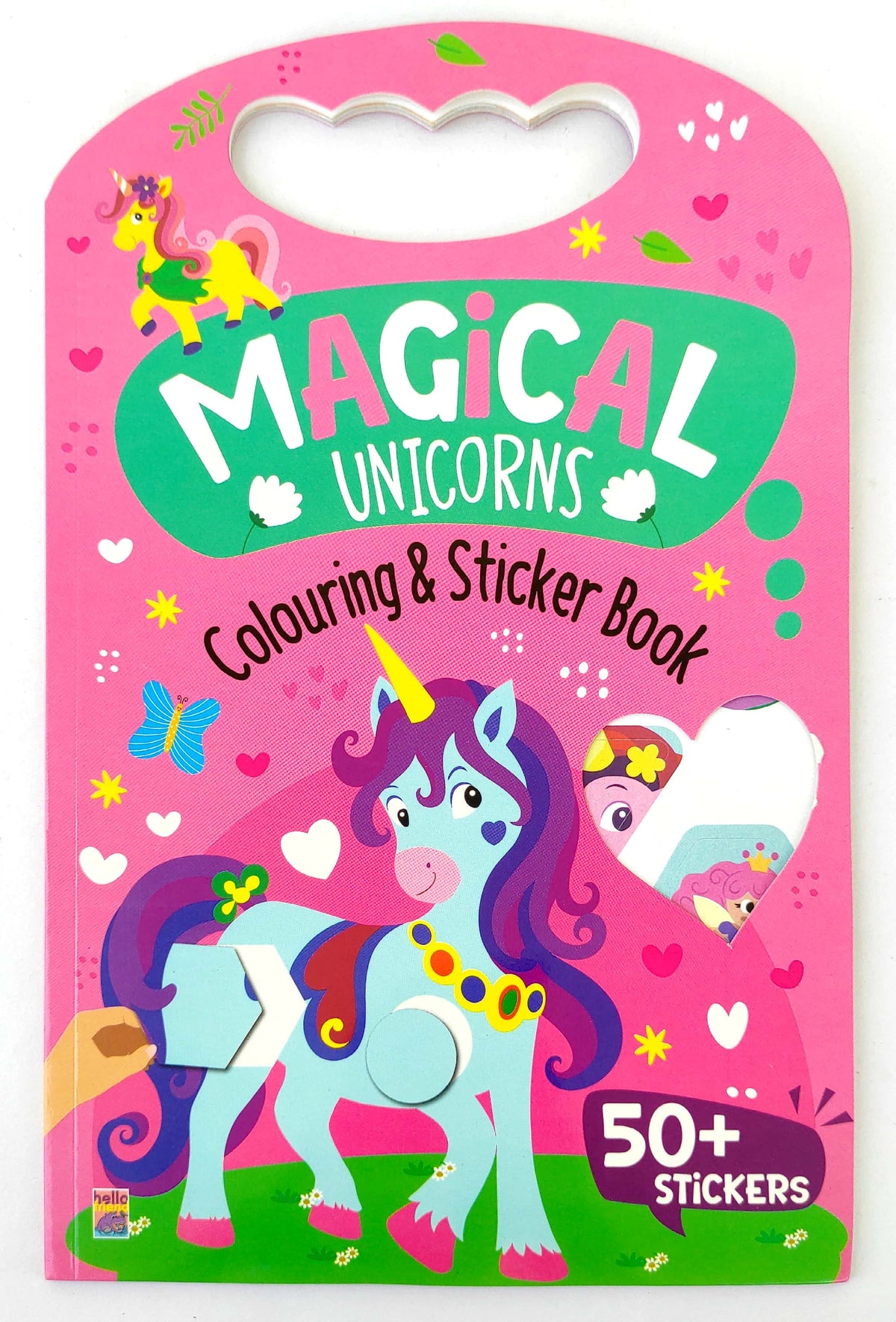 Magical Unicorns Colouring & Sticker Book