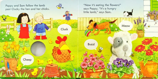 Usborne Poppy and Sam and the Lamb (Puppet Book)