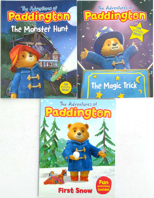 The Adventures of Paddington Story Set, Age 3+ (3 Books/Pocket Size Book)