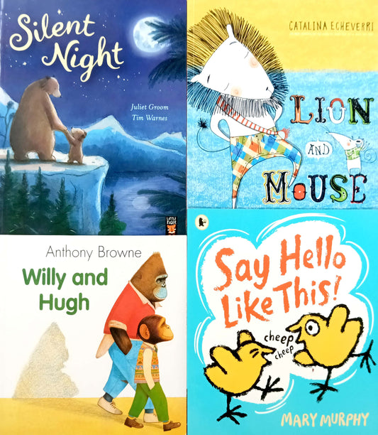 Gentle Animal Story Picture Book Set, Age 3+ (4 Books)