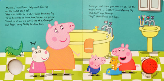 Peppa Georges Potty (Sound Book)
