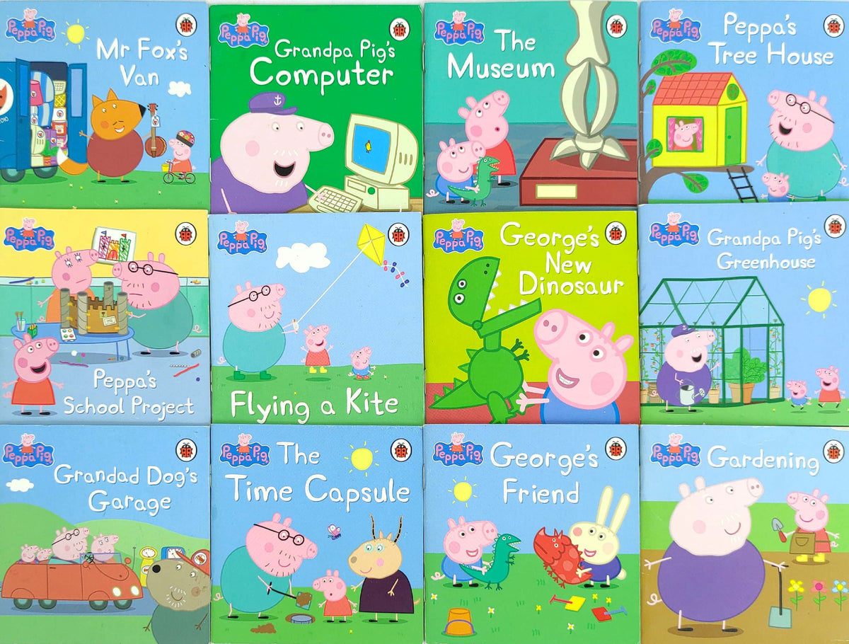 Peppa Pig Story Set 2, Age 3+ (12 Books/Pocket SIze Book)