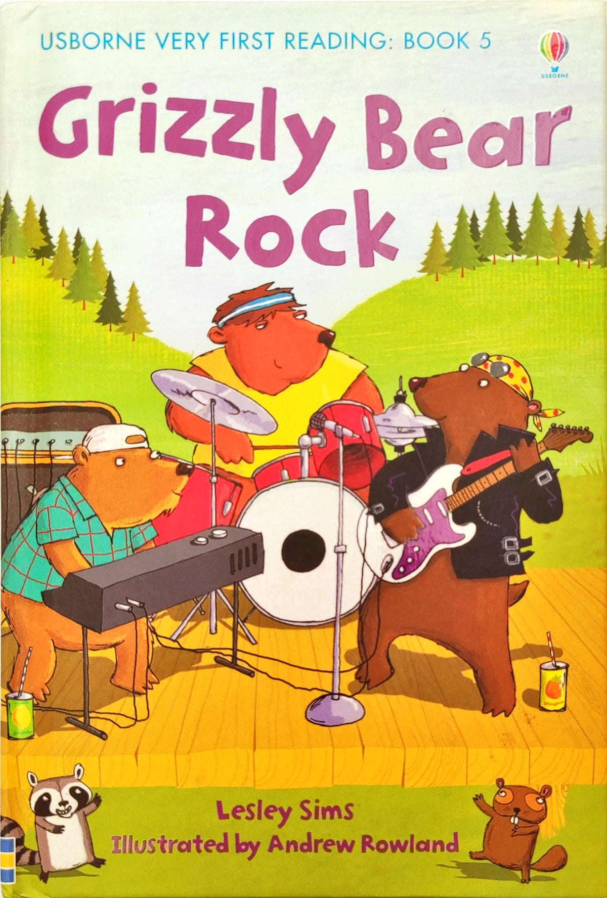 Usborne Grizzly Bear Rock (Very First Reading)