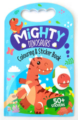 Mighty Dinosaurs Colouring & Sticker Book