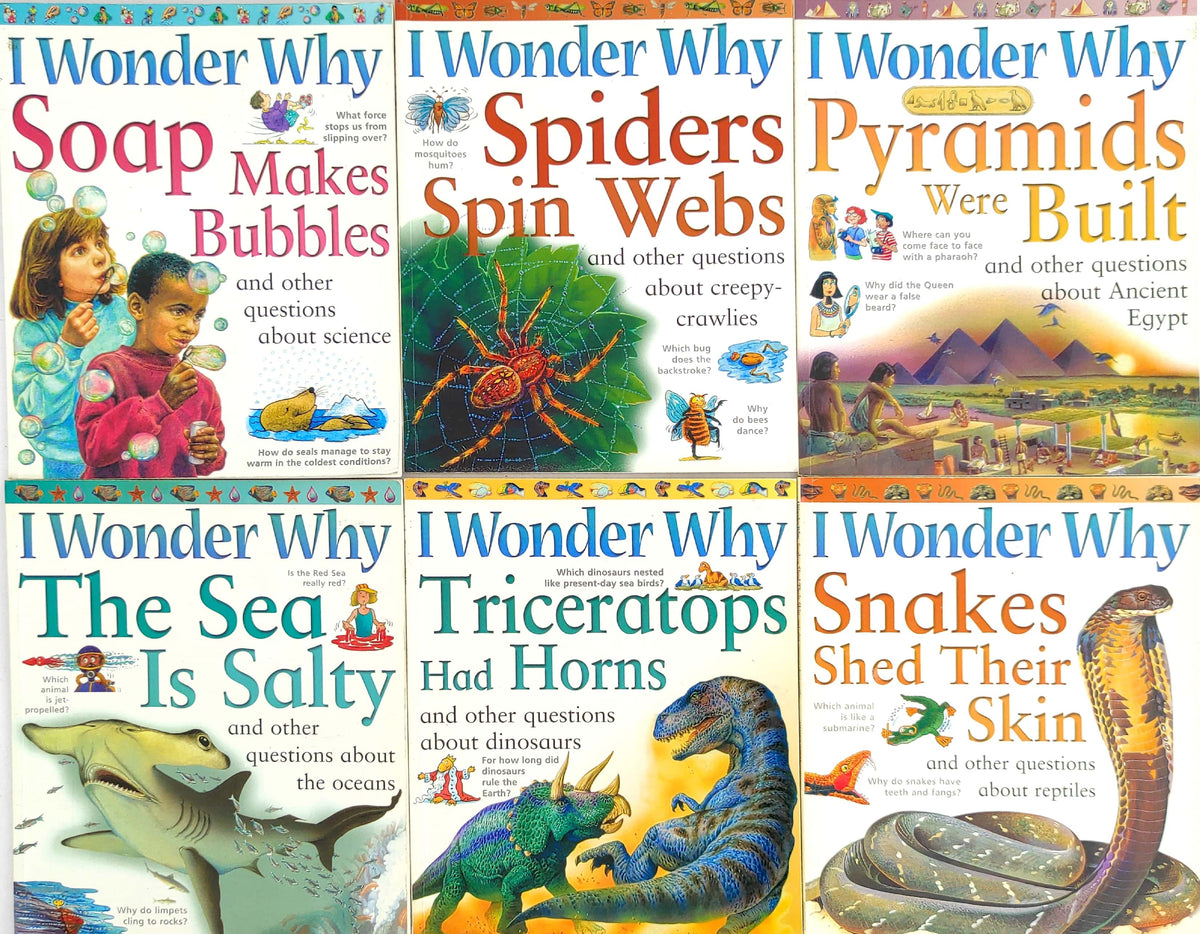 I Wonder Why Knowledge Set, Age 6+ (6 Books)