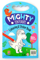Mighty Dinosaurs Colouring & Sticker Book