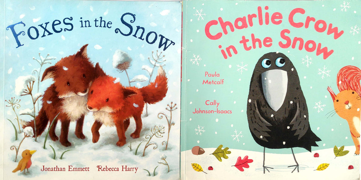 Winter Snow Story Set, Age 3+ (2 Books)