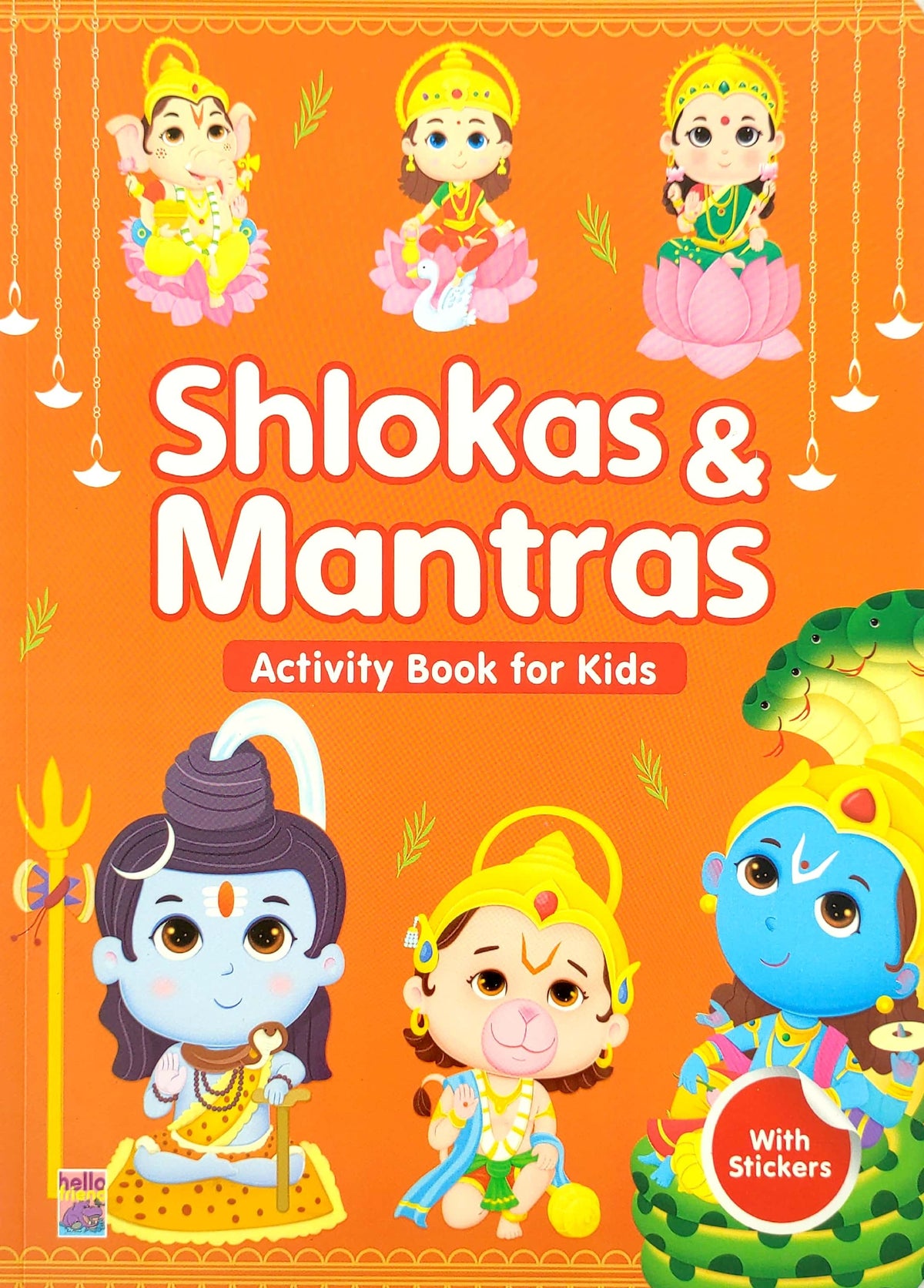 Shlokas and Mantras Activity Book for Kids
