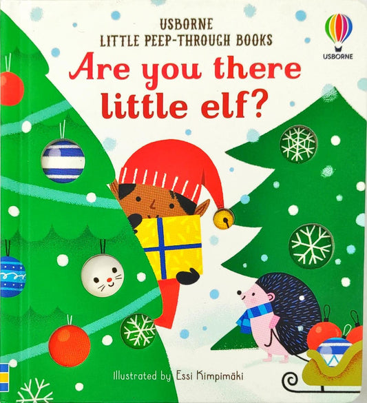 Usborne Are you there Little Elf? (Peep through Book)