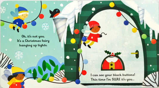 Usborne Are you there Little Elf? (Peep through Book)