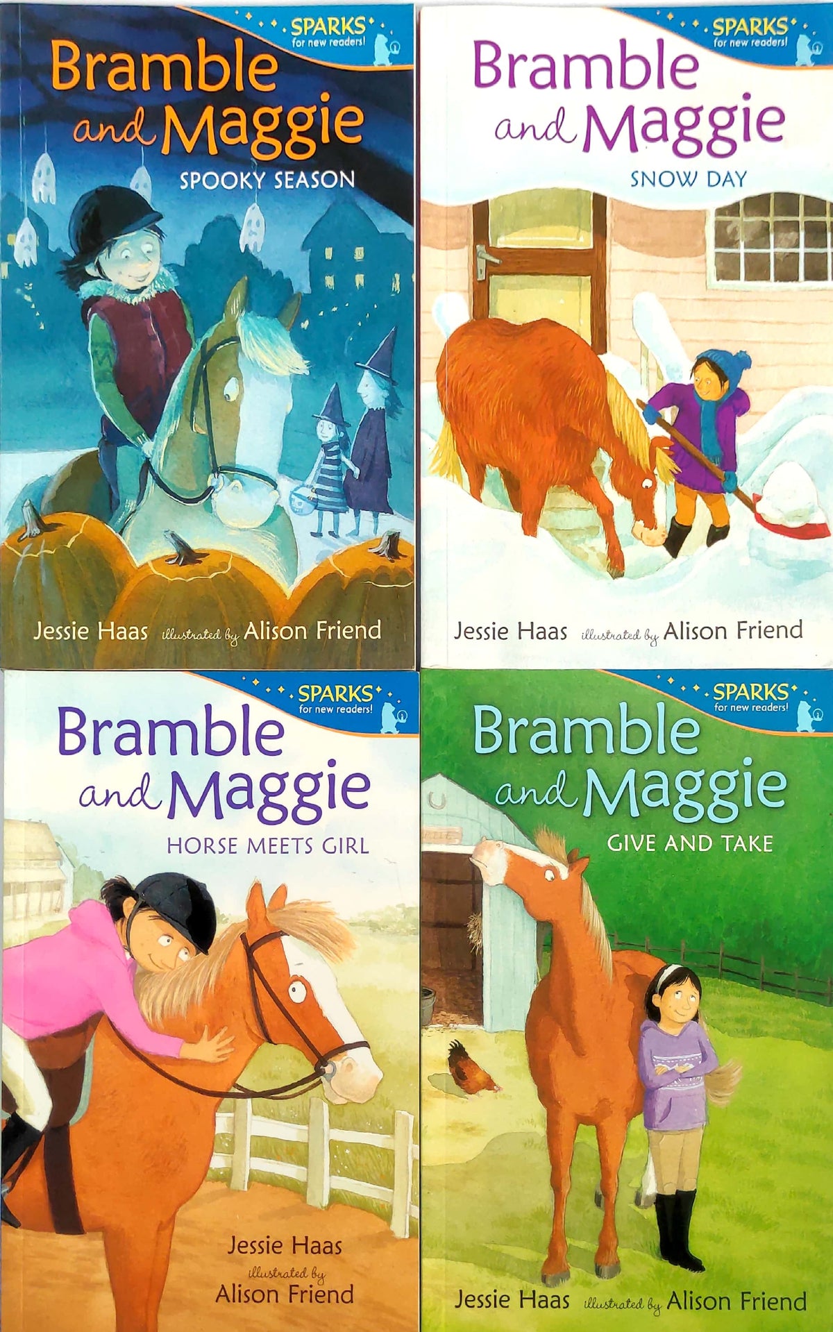 Bramble and Maggie Early Reader Set, Age 6+ (4 Books)