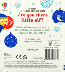 Usborne Are you there Little Elf? (Peep through Book)