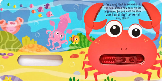 Cranky Crab (Zip Book)