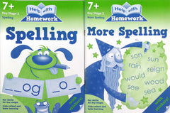 Help with Homework Spelling Workbook Set, Age 7+ (2 Books)