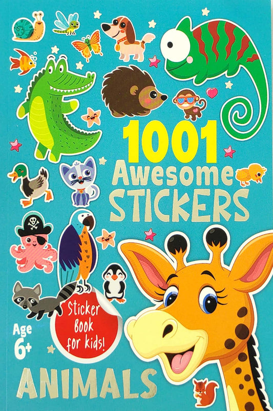 Animals (1001 Awesome Stickers)