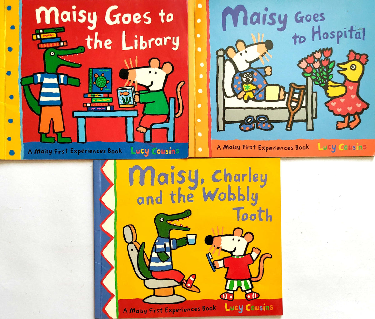 Maisy First Experiences Set (Lucy Cousins), Age 2+ (3 Books)