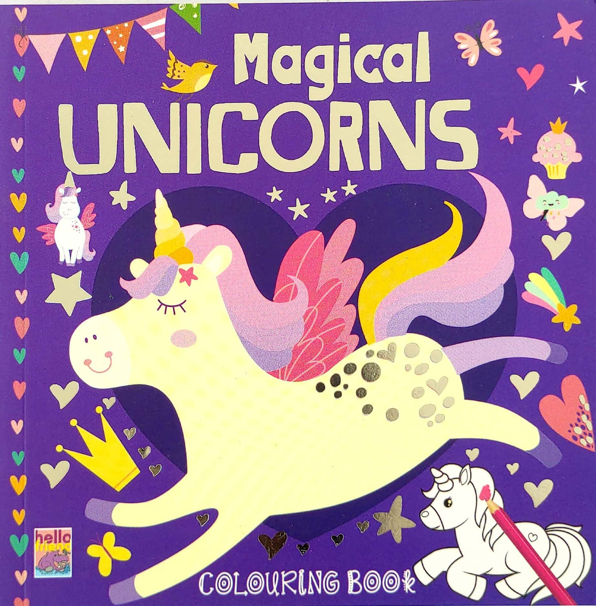 Magical Unicorns Colouring Book